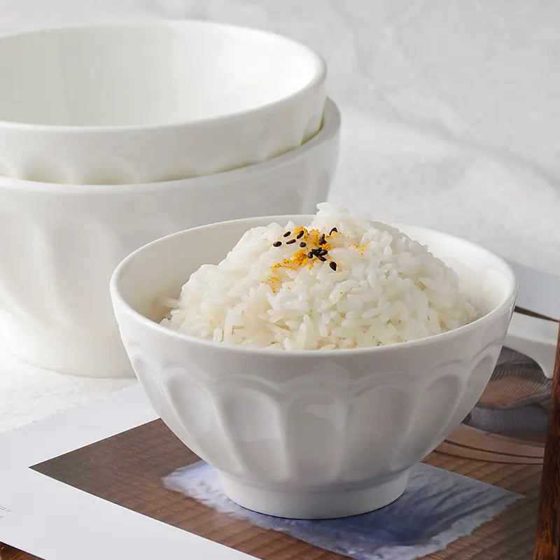5-Inch Round Bowl in Minimalist Chinese Style
