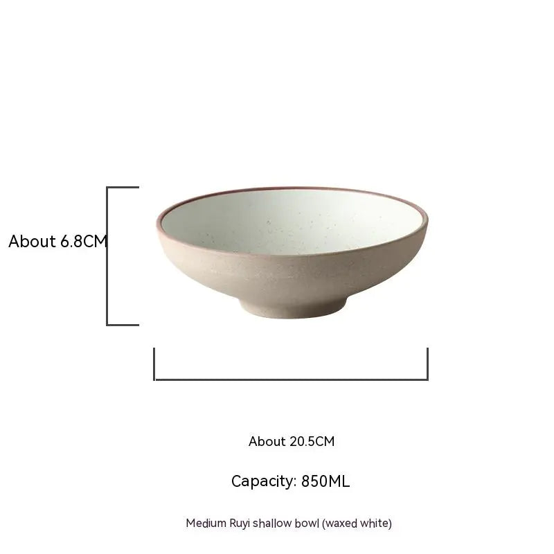 Ceramic Ramen Bowl Set for Restaurant Tableware