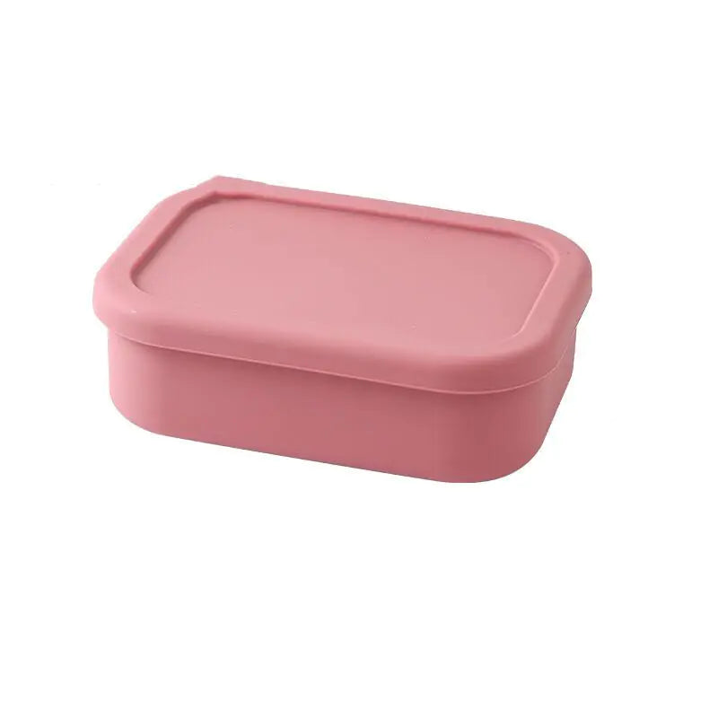 Silicone Fresh-keeping Box with Two Compartments