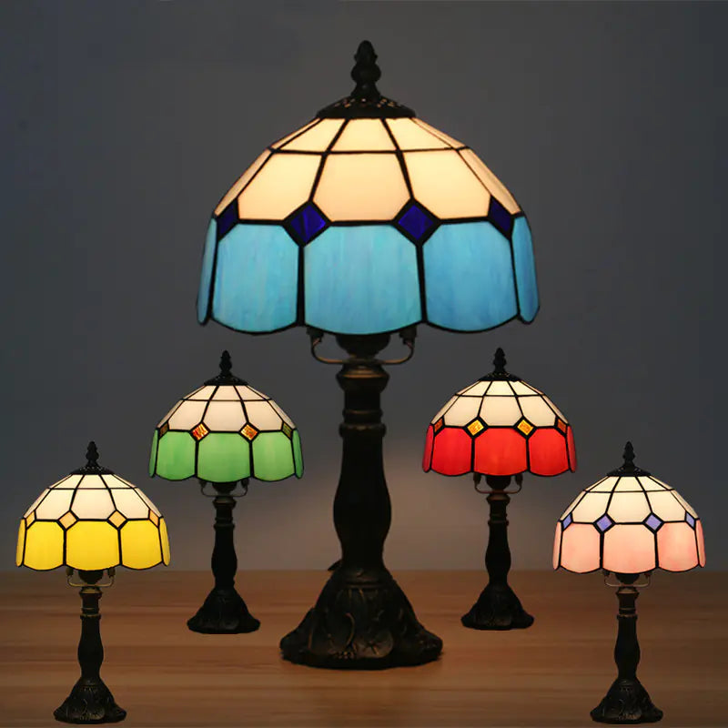 Mediterranean Style Minimalist Bedside Table Lamp