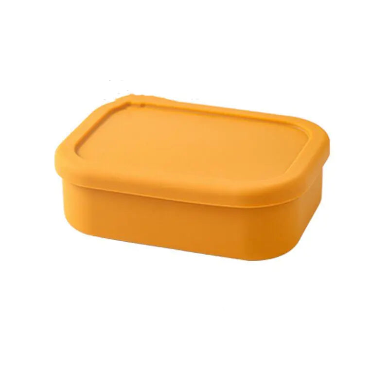 Silicone Fresh-keeping Box with Two Compartments