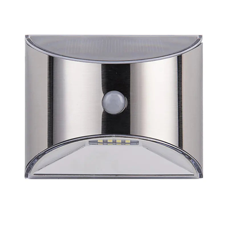Stainless Steel Infrared Sensor Solar LED Wall Light