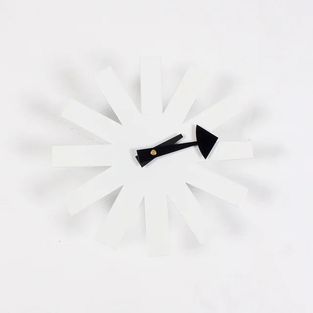 Classic Black Quartz Wall Clock - Nordic Home Decor