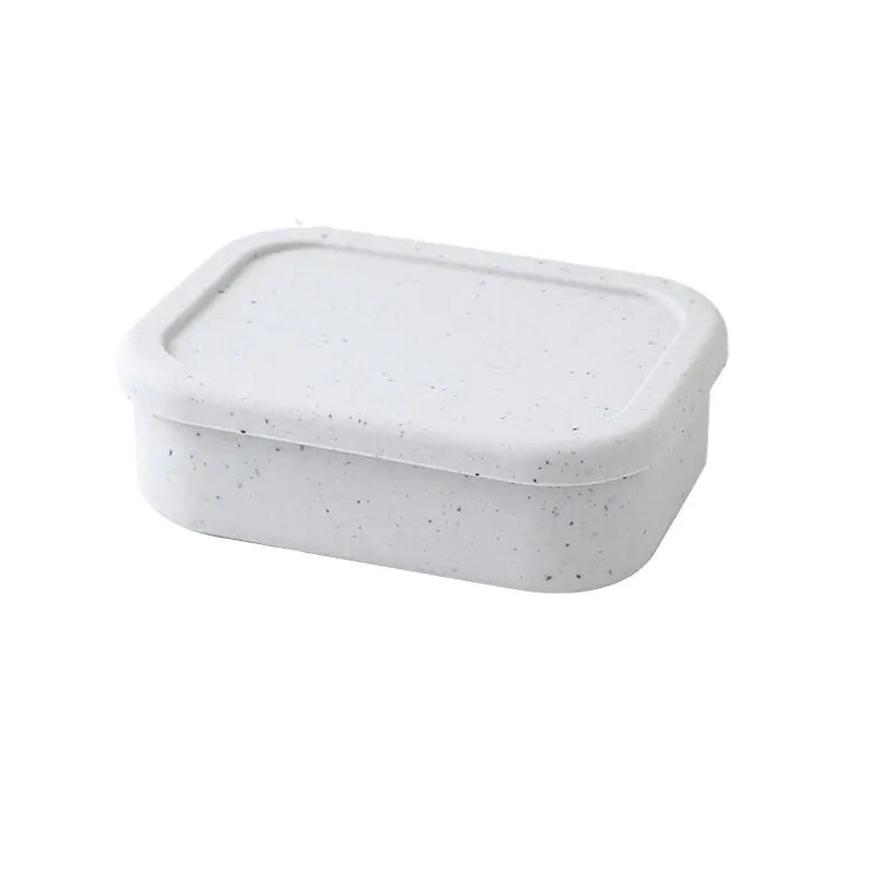 Silicone Fresh-keeping Box with Two Compartments