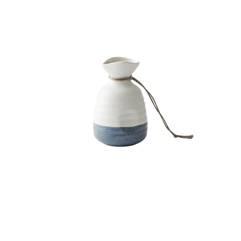 Japanese Style Ceramic Wine Set for Home Use