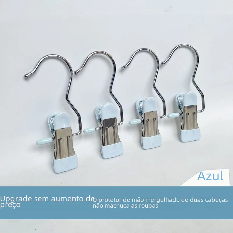 Stainless Steel Non-Marking Multi-Function Clothespins