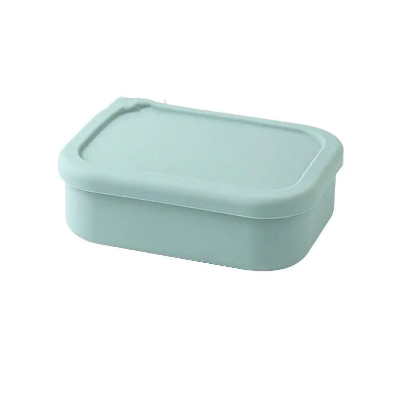 Silicone Fresh-keeping Box with Two Compartments
