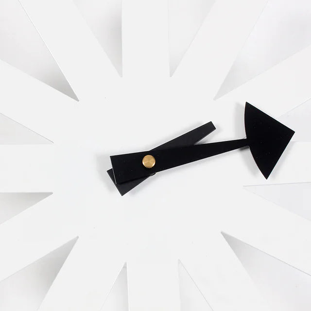 Classic Black Quartz Wall Clock - Nordic Home Decor