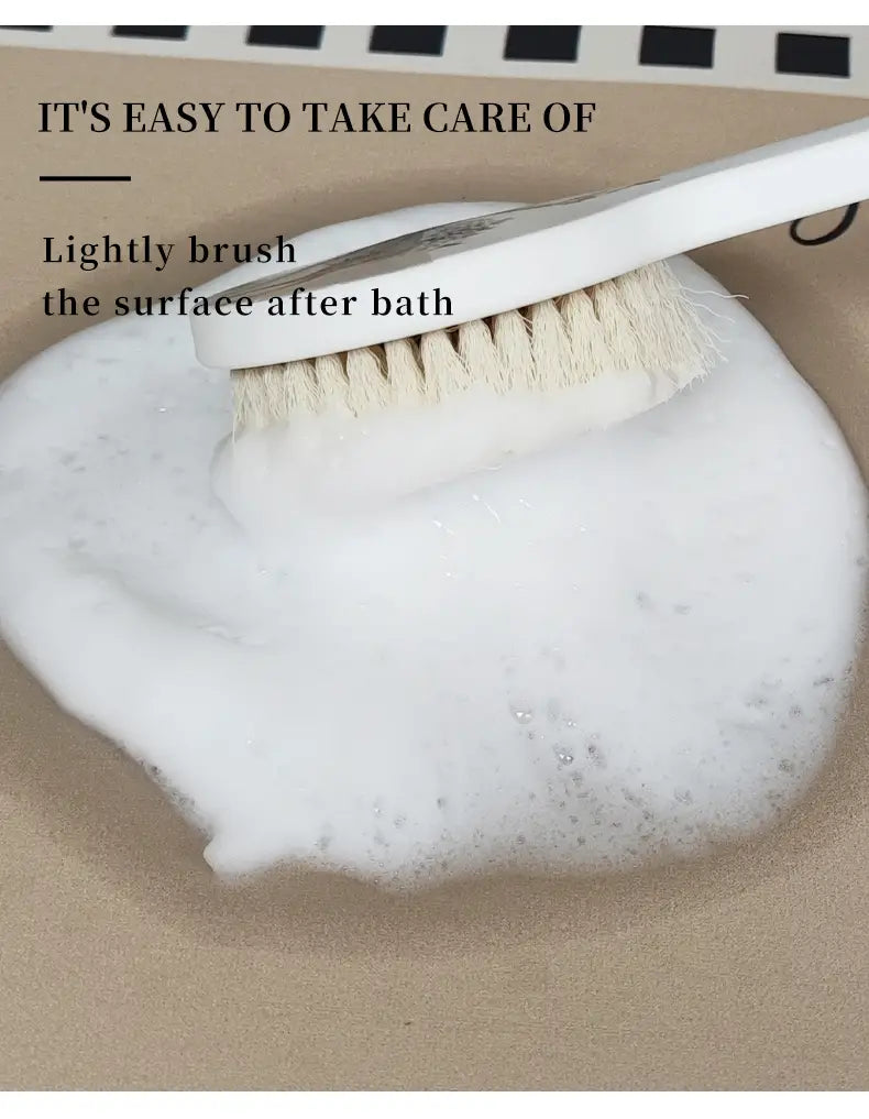 Cream Air Absorbent Non-Slip Bathroom Floor Mat