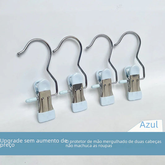 Stainless Steel Non-Marking Multi-Function Clothespins