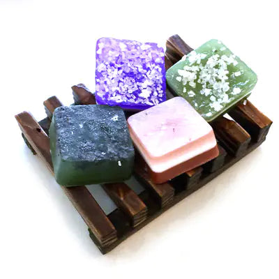 Creative Wooden Soap Dish and Holder for Bathroom