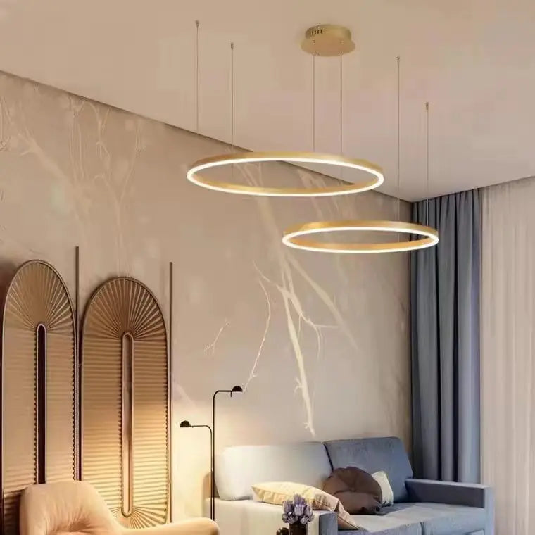 Modern Minimalist Chandelier - Creative Round Light