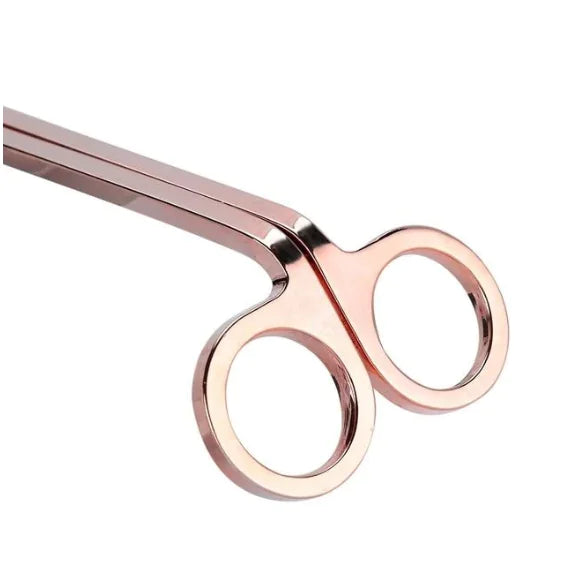 Gold Stainless Steel Candle Snuffer and Wick Trimmer