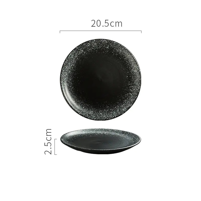 Japanese Ceramic Creative Steak Plate for Household Use