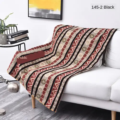 Thick Chenille Fabric DIY Tablecloth for Bohemian Sofa