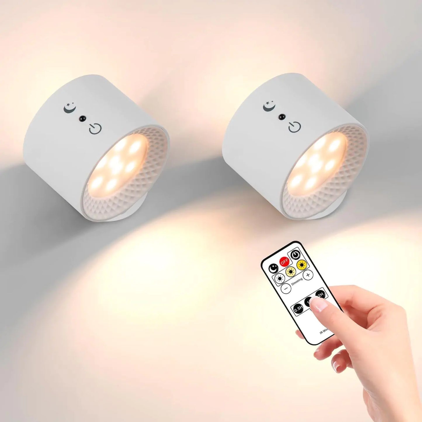 2023 Smart Magnetic Wall Light with USB Rechargeable