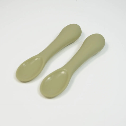 Children's Short Handle Spoon Set for Training