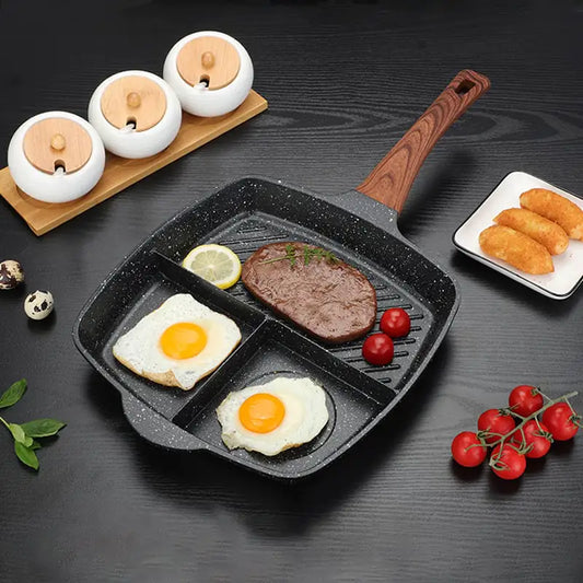Non-Stick Household Medical Stone Frying Pan